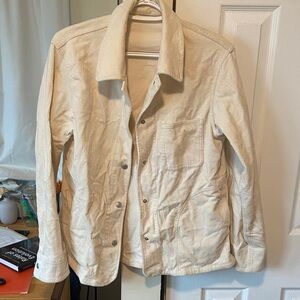 Uniqlo Off-White Corduroy Jacket